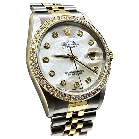 rolex 16633|Rolex 16233 diamond bezel.